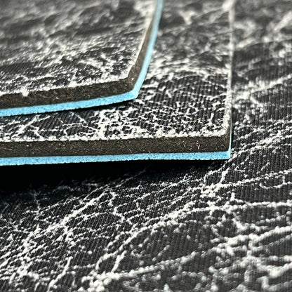 3/16” (4.76 mm) Insole Sheet - Pure Silver AG 2.0 + 1/8" FoamFuzion + 1/16" BounceBlu