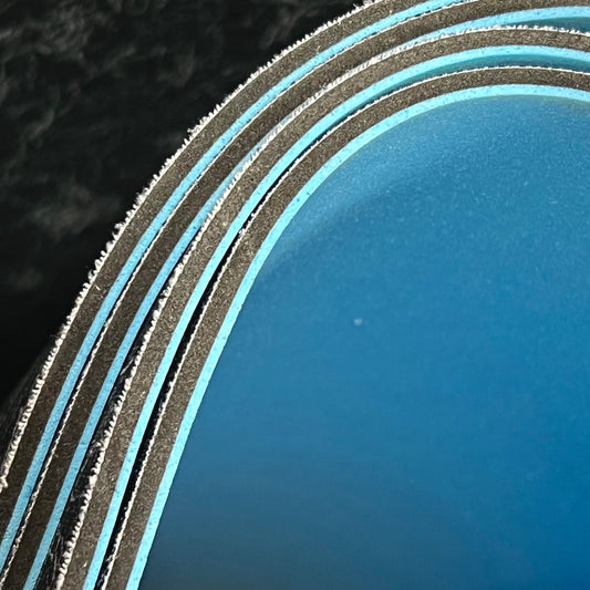 3/16” (4.76 mm) Insole Sheet - Pure Silver AG 2.0 + 1/8" FoamFuzion + 1/16" BounceBlu